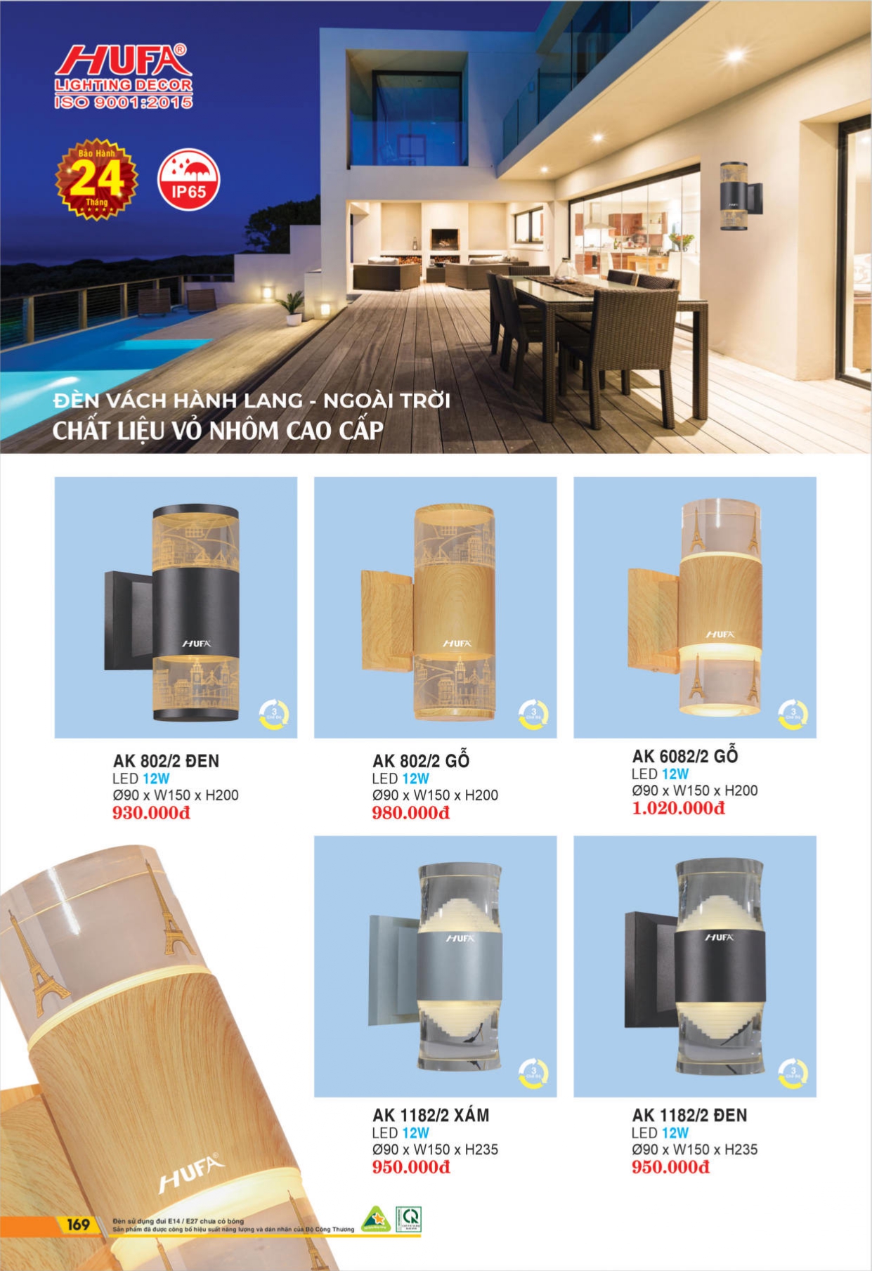 Bảng giá đèn LED HUFA 2026